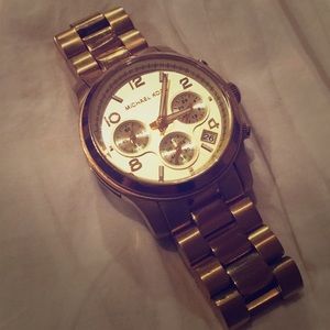 Michael Kors gold watch